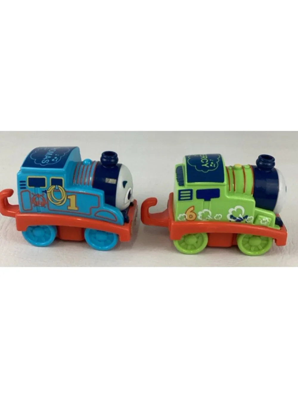 My First Thomas & Friends Railway Pals Train Percy Lights Sounds 2016 Mattel Toy